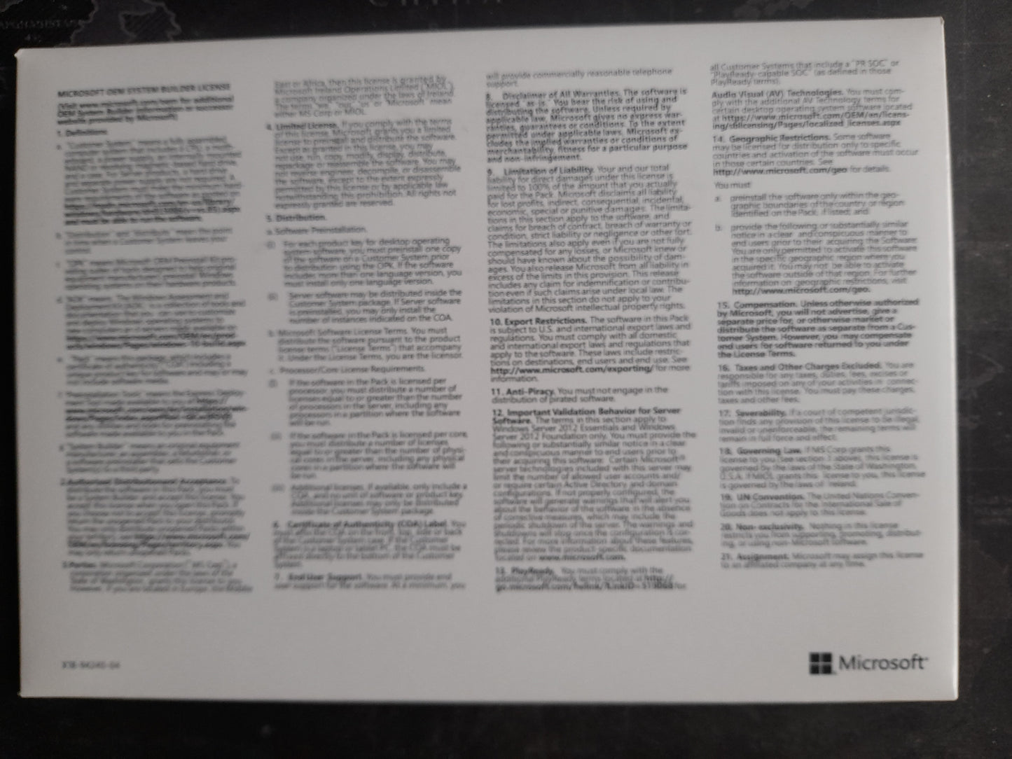 Microsoft Windows Server 2025 Datacenter OEM Pack - DVD & COA