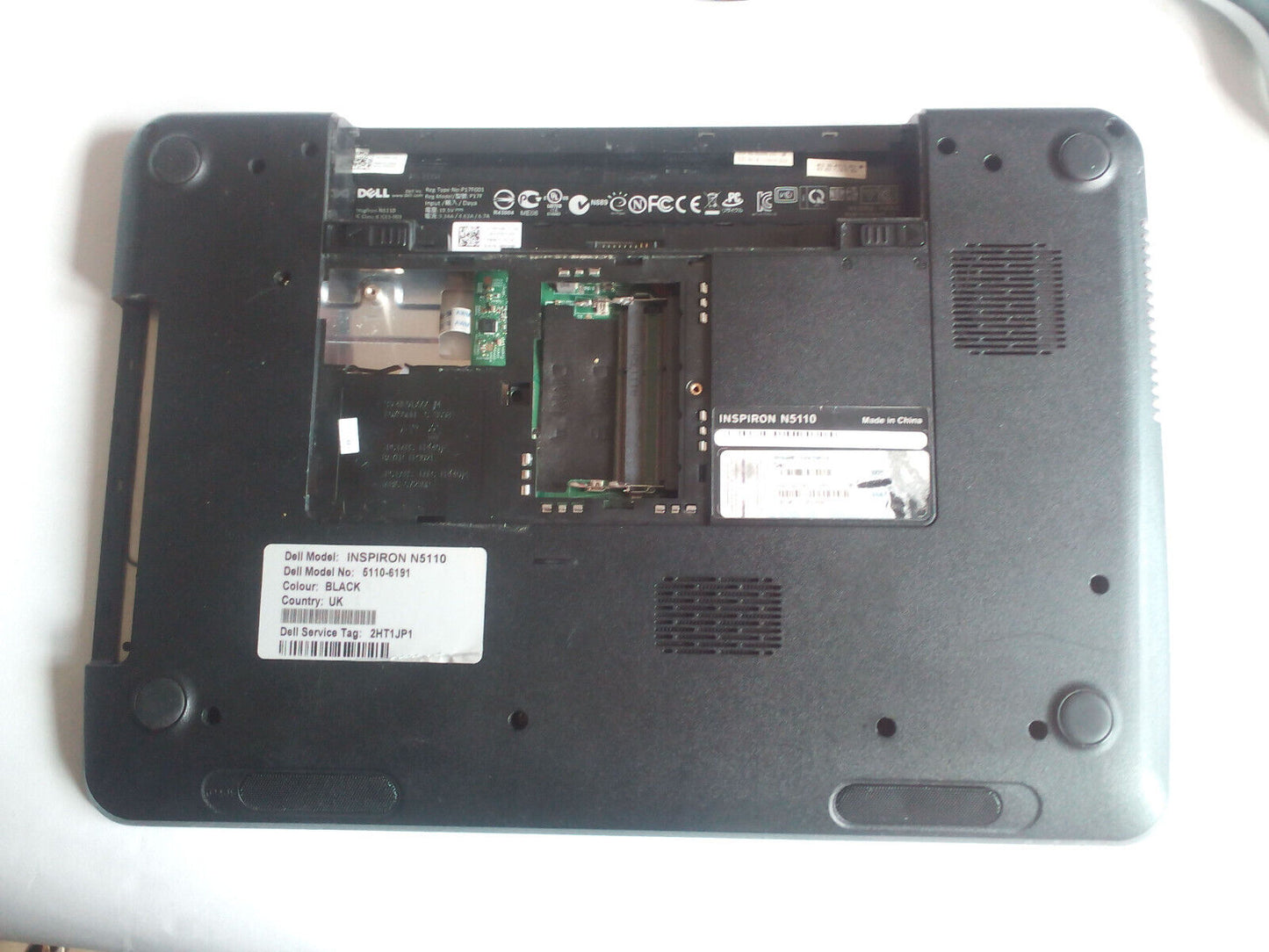 Dell Inspiron N5110 Intel Motherboard & Heatsink Fan | No CPU 07GC4R