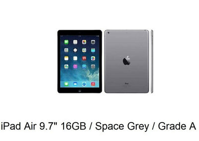 Apple iPad Air 1st Gen. 16GB, Wi-Fi, 9.7in - Space Grey | New Screen
