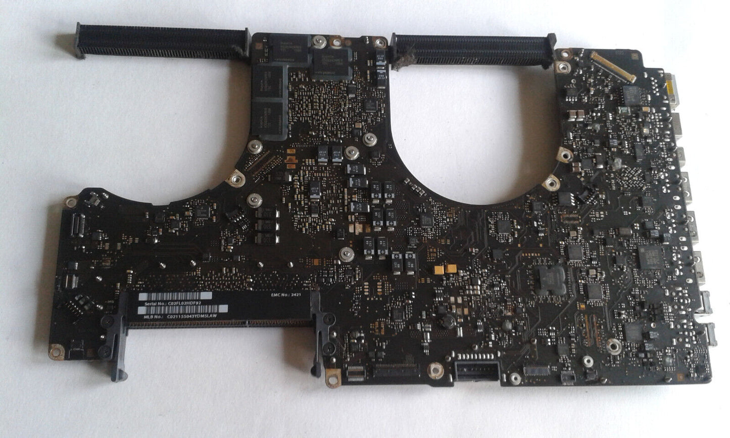 Apple Macbook Pro A1297 17" Early/Late 2011 i7 2.2GHz Logic Board MC725LL/A