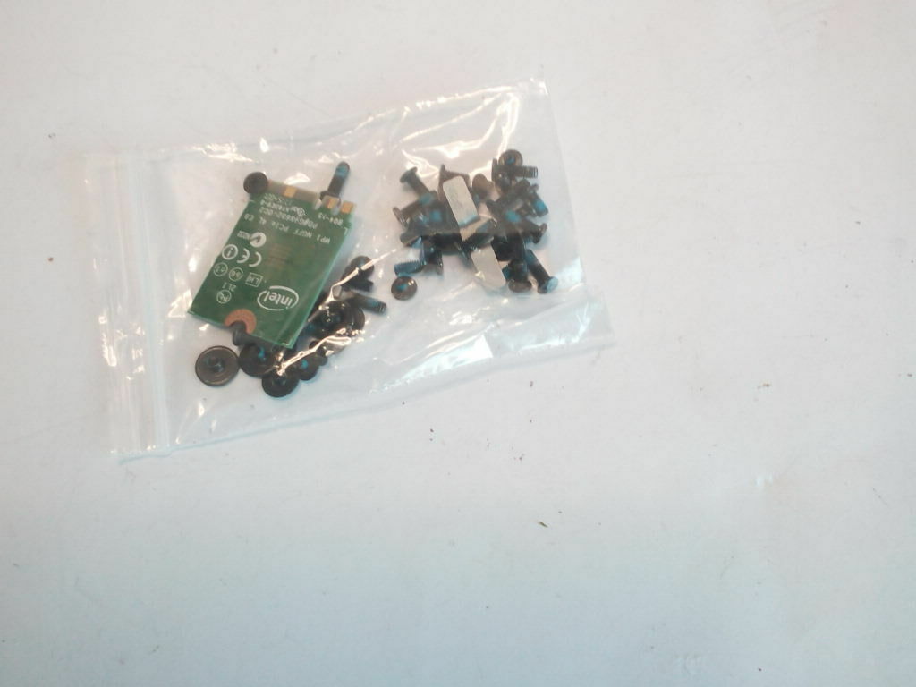 DELL Inspiron 5558 15.6" COMPLETE SET OF OUTER / INTERNAL SCREWS SET & WIFI CARD