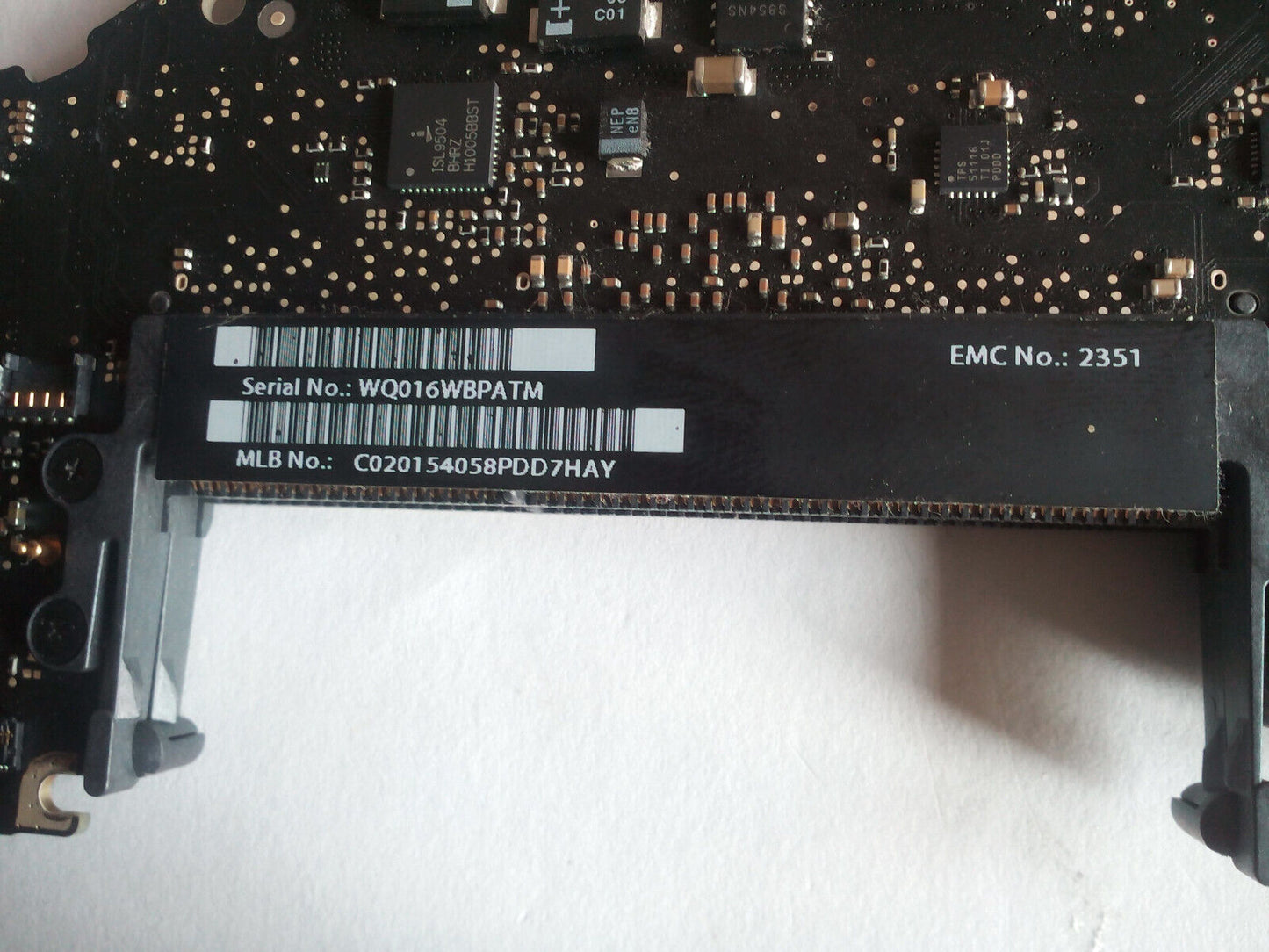 Apple Macbook Pro 13" A1278 Mid 2010 C2D 2.4GHz Logic Board 820-2879-B