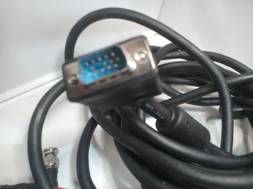 Male 15-pin VGA to 5 BNC (RGBHV) cable 3.048m (10 ft) Low Voltage Kaibo brand