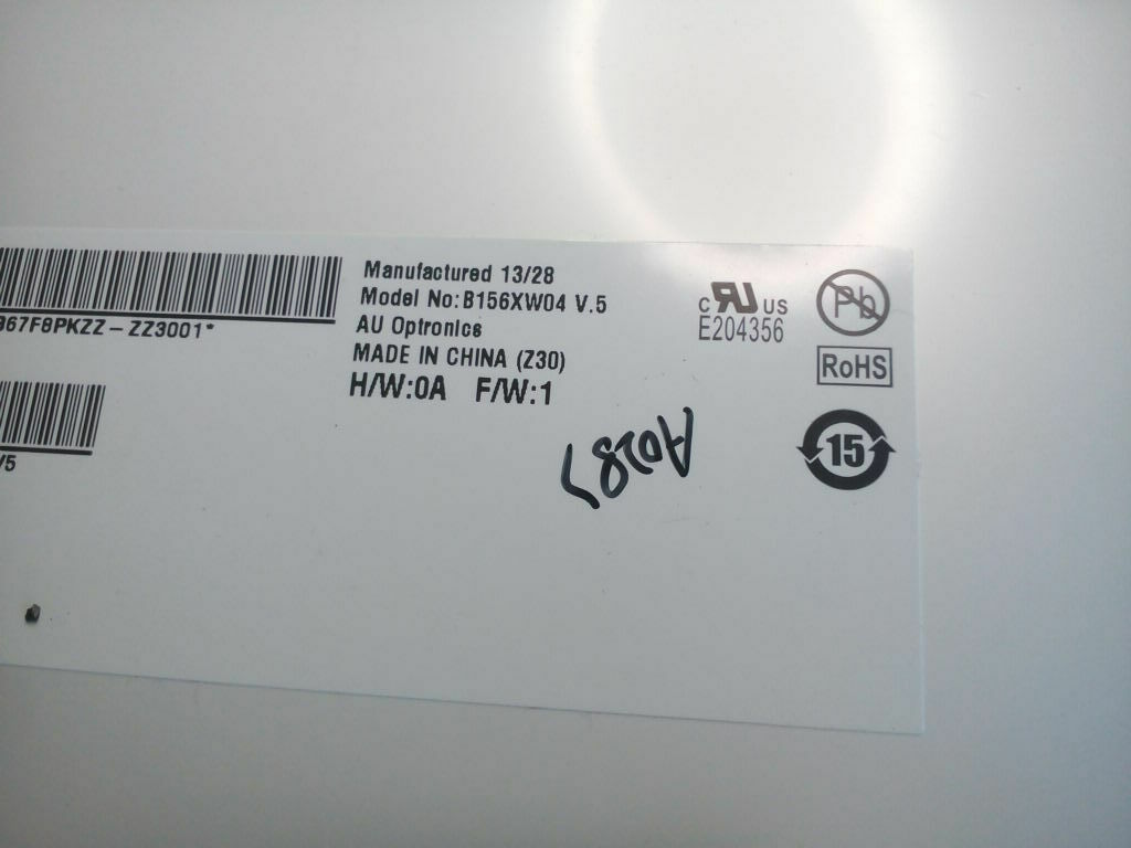 SONY VAIO SVF152C29M SVF1521A2EB 15.6" SCREEN + TOUCHSCREEN BEZEL | B156XW04 V.5