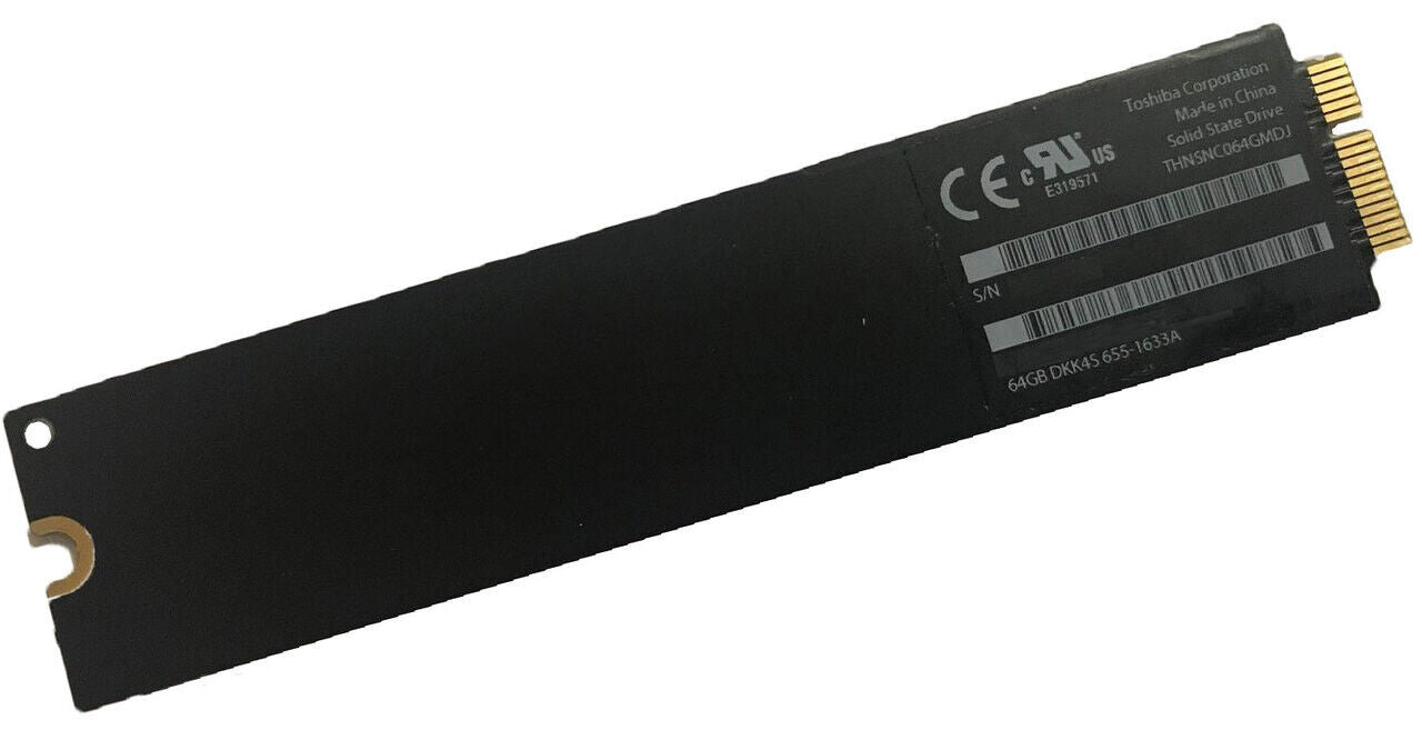 Apple MacBook Air A1369 13" A1370 11" 2010 2011 64GB Hard Drive SSD 655-1633B