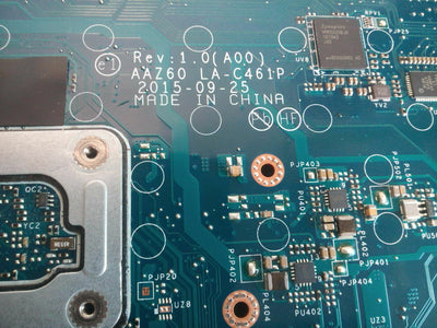 DELL LATITUDE E7470 14" MOTHERBOARD & CPU i5-6300U | 0DGYY5 | AAZ60 LA-C461P