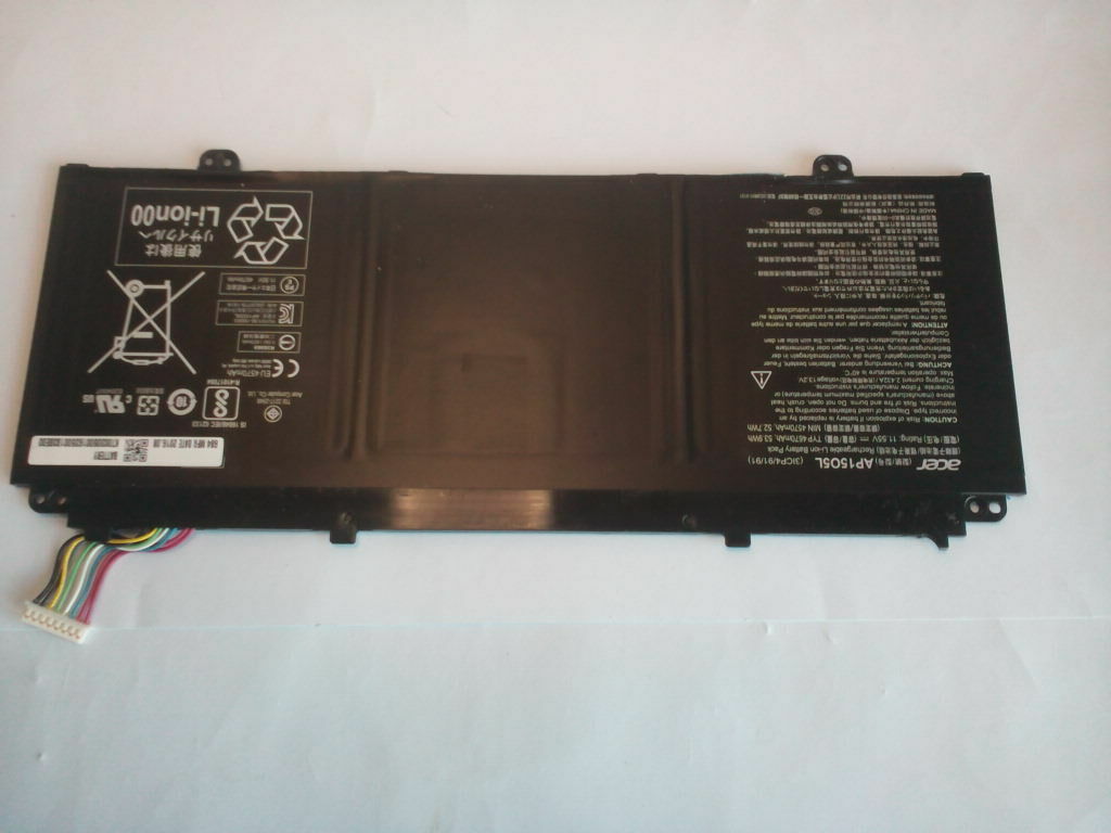 ACER ASPIRE S5-371 13.3 BATTERY 11.55V | 4570mAH | AP15O5L - VERY GOOD CHARGE