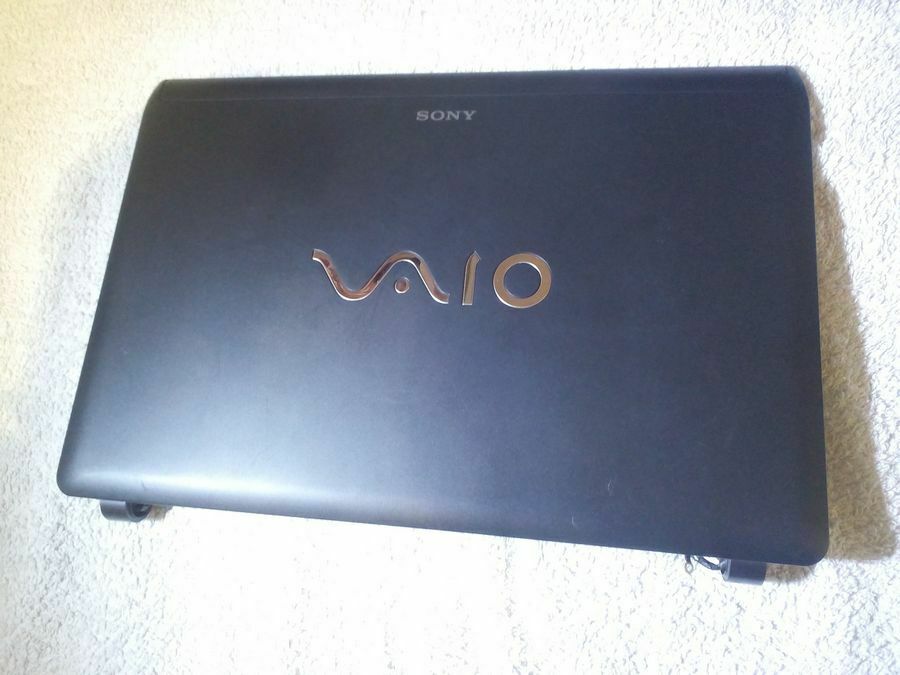 Sony Vaio VPCS115FH / PCG-51111W Laptop Complete Screen Assembly w/Hinges