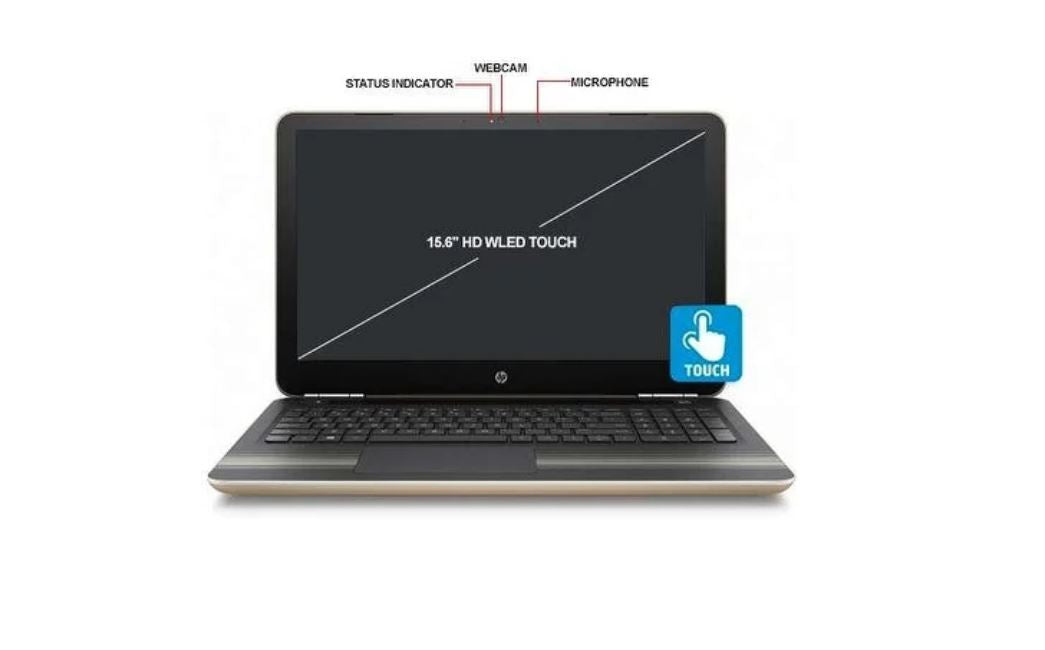 HP 15-AW007CY LAPTOP TOUCH AMD 2.9GHz 6GB 1TB HDMI WEBCAM W10 HOME Laptop