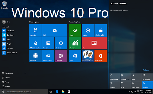 Microsoft Windows 10 Pro Pro 64Bit License Key | Instant Download | FQC-08929
