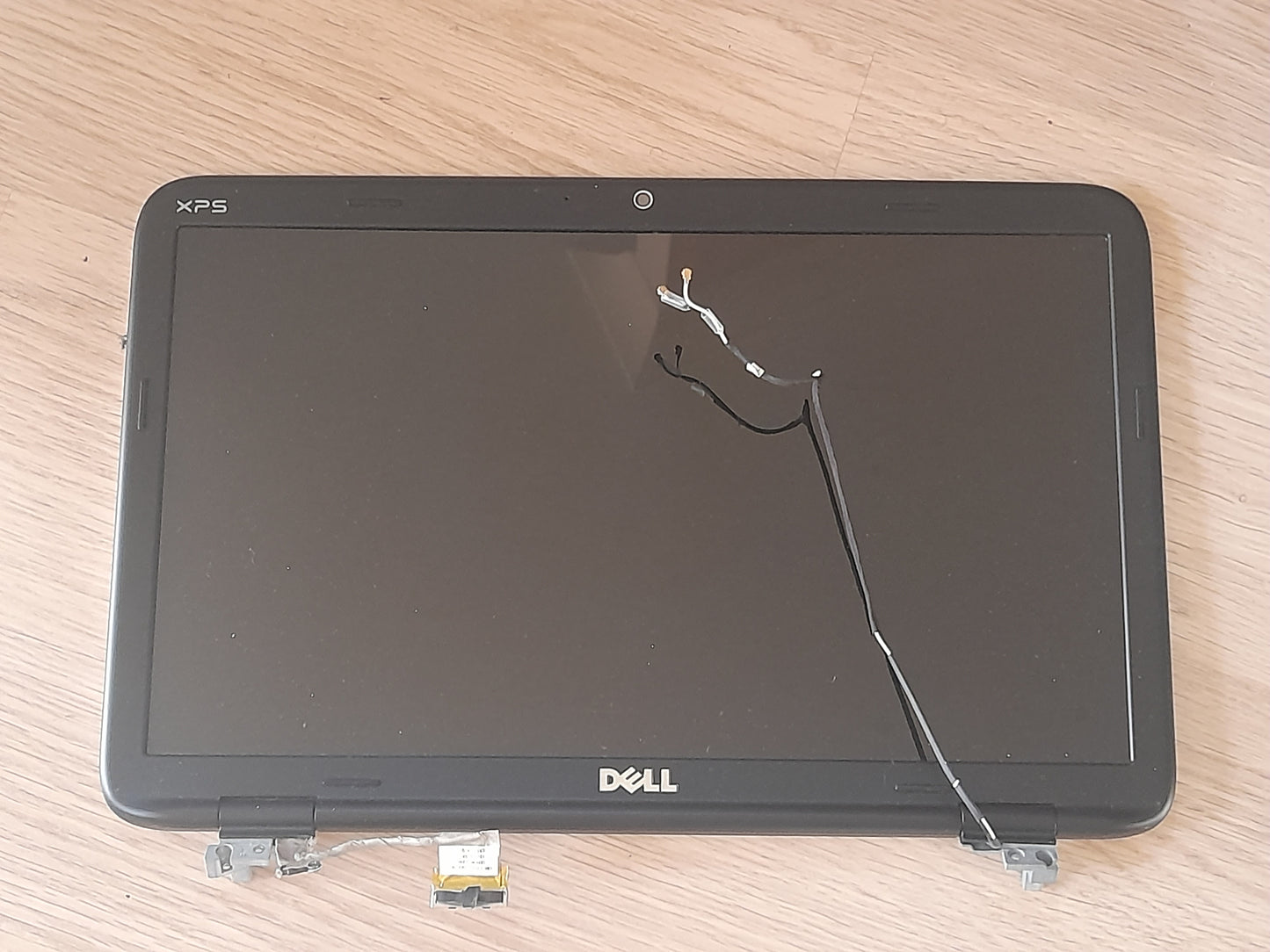 Dell XPS 15 L502x 15.6" Screen Display Assembly W/Cables + Hinges Silver 04X9J1 | 0DF2V2 screen