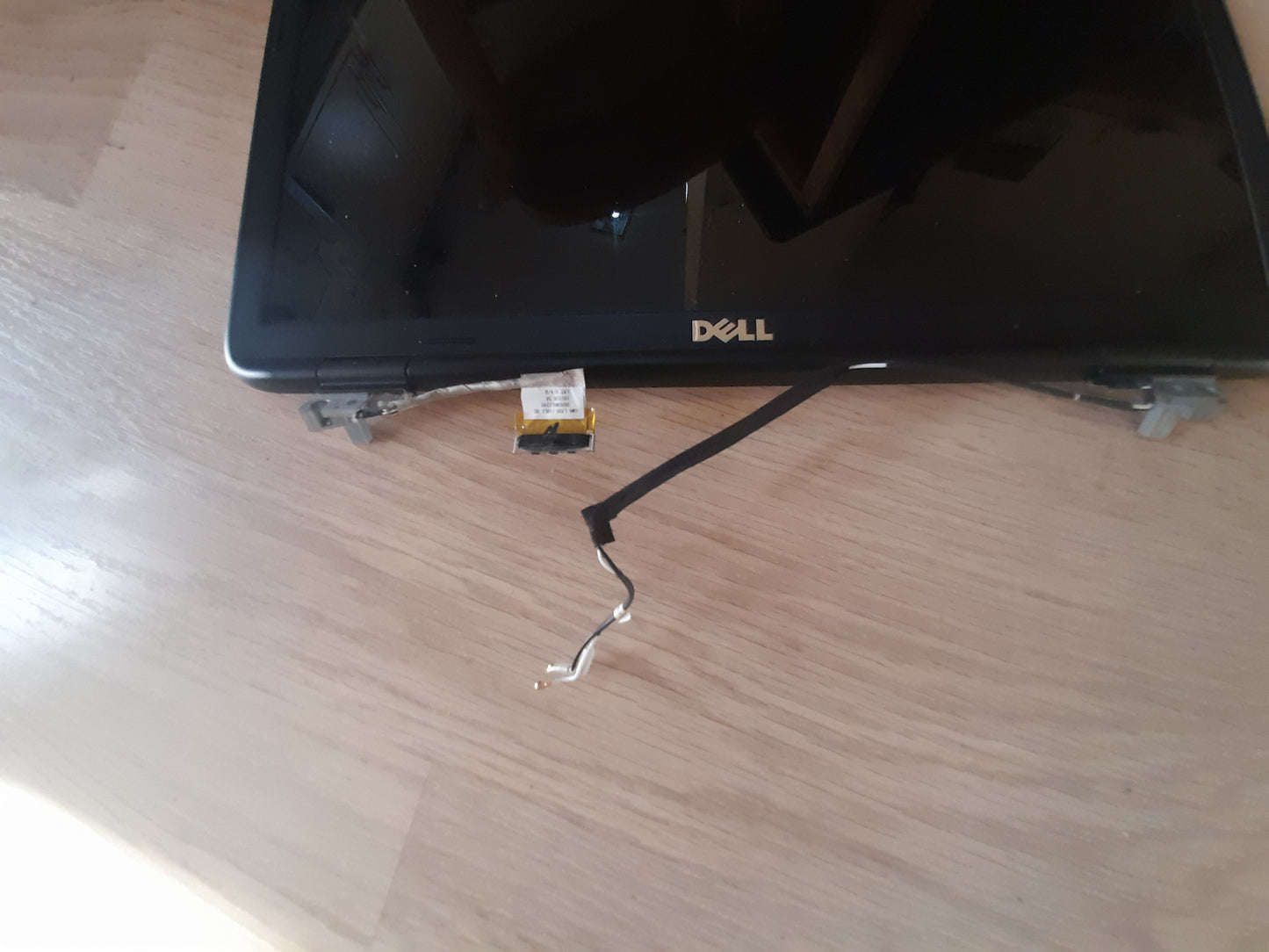 Dell XPS 15 L502x 15.6" Screen Display Assembly W/Cables + Hinges Silver 04X9J1 | 0DF2V2 screen