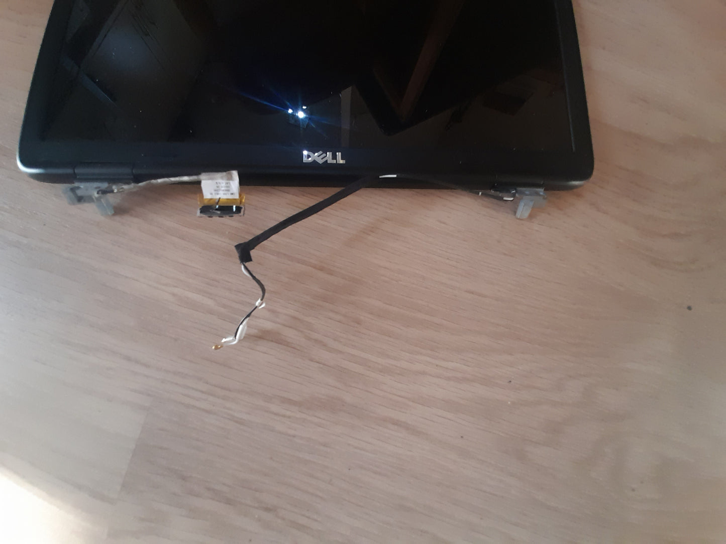 Dell XPS 15 L502x 15.6" Screen Display Assembly W/Cables + Hinges Silver 04X9J1 | 0DF2V2 screen