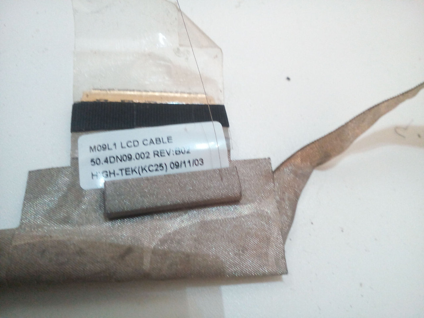 Medion Akoya 98160 17" Screen LCD | EDP | LVDS Cable 50.4DN09.002 REV:B02