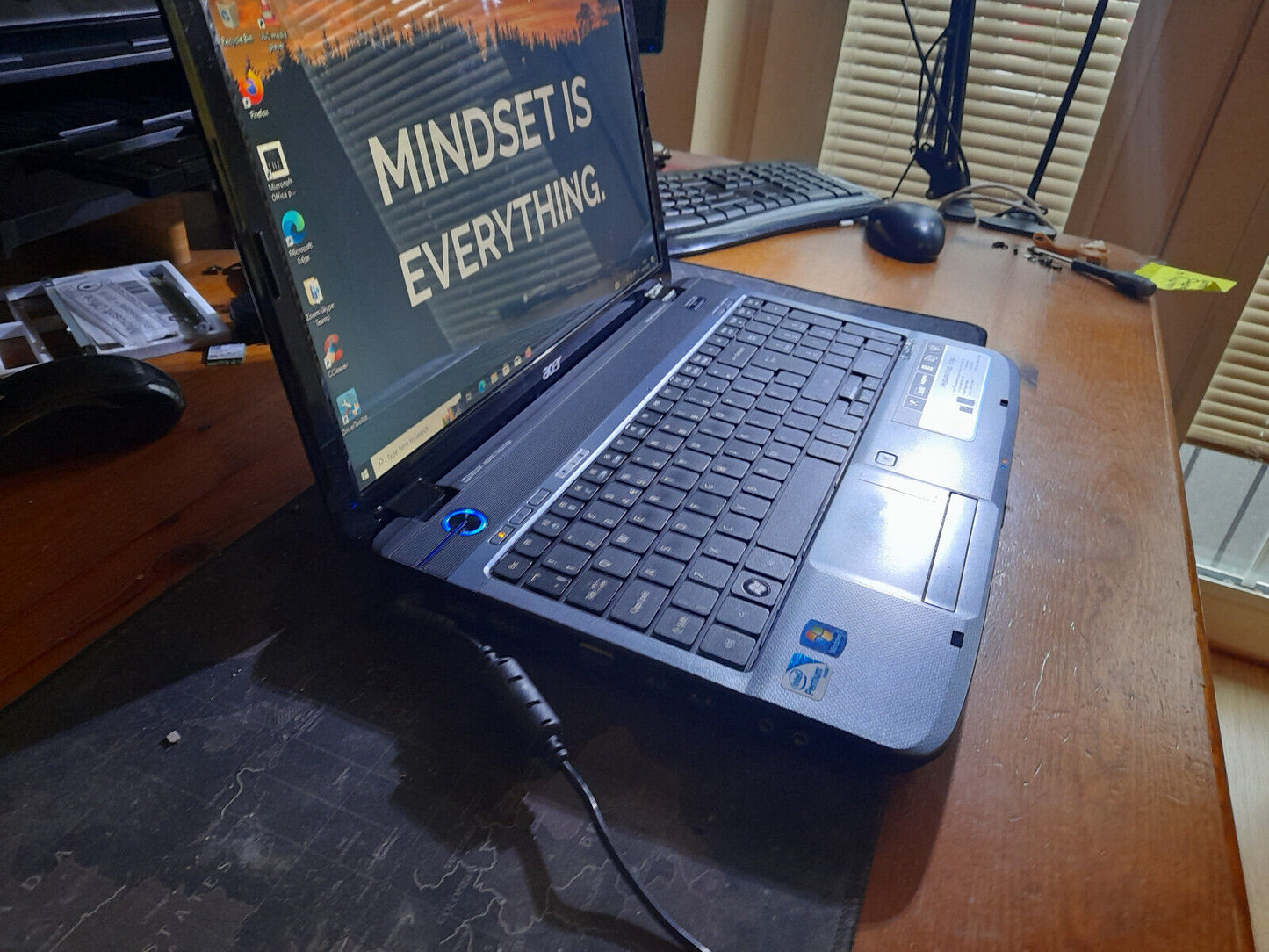 Cheap Acer Aspire 15" Grey Laptop 5735Z 4GB Ram 120GB SSD Win10