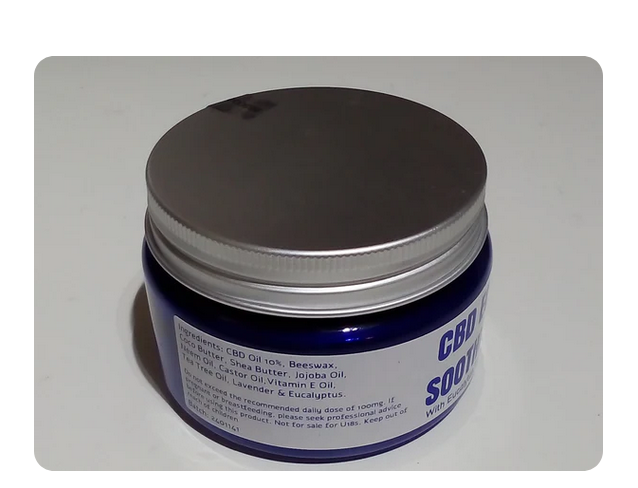 CBD Eczema Soothing Rub Balm 200ml