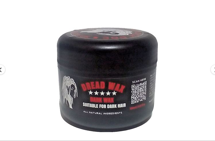 Dreadlocks Wax - Extreme Hold - Dark Hair - 150ml - front