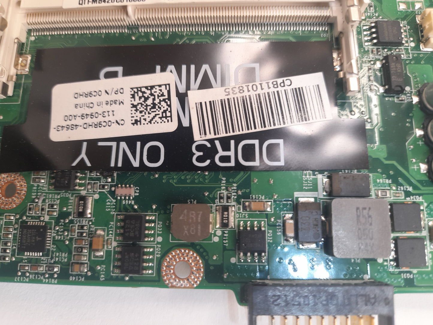 Dell XPS 15 L502x 15.6" Motherboard + i5 -560M CPU | CN-0C9RHD-48643 | DAGM6BMB8F0 REV: F