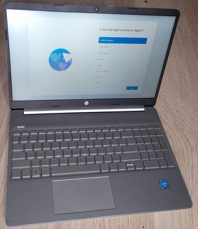 Refurbished HP 15s-fq0123na Intel Celeron N4120 4GB 128GB 15.6 Inch Windows 11 Laptop