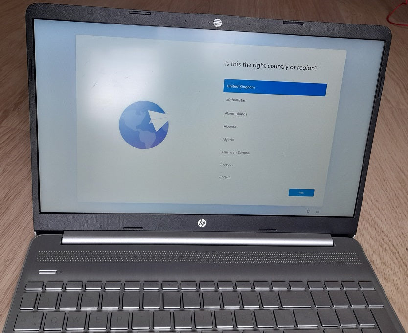 Refurbished HP 15s-fq0123na Intel Celeron N4120 4GB 128GB 15.6 Inch Windows 11 Laptop