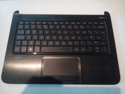 HP Pavilion TouchSmart 11" Palmrest Keyboard UK Trackpad Touchpad AP10W000300