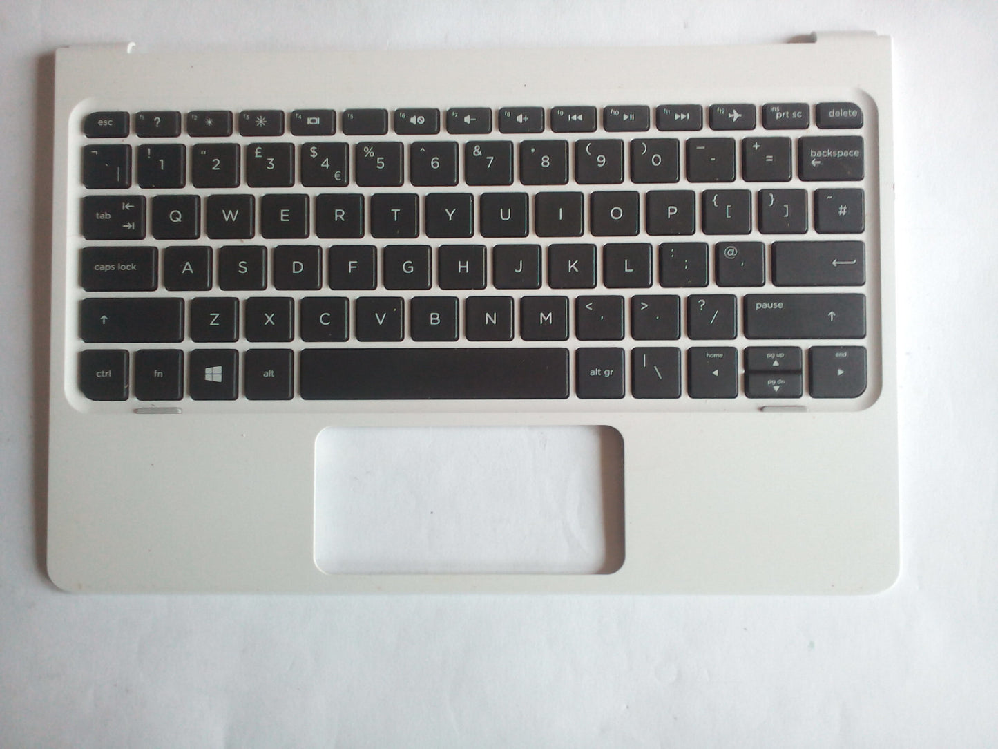 HP Pavilion X2 10-N000na Palmrest White &UK keyboard 814719-031 | 813024-031