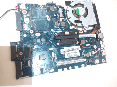Lenovo Ideapad S300 Laptop Motherboard. VIUS3 LA-8951P + Heatsink / Fan DC Jack