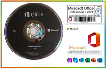 Load image into Gallery viewer, Microsoft Office Professional Plus 2021 Key &amp; DVD
