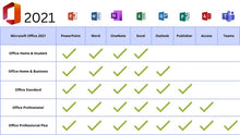 Load image into Gallery viewer, Microsoft Office Professional Plus 2021 Key &amp; DVD
