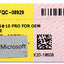 Microsoft windows 10 software license label with barcodes pro oem dvd and coa sticker license