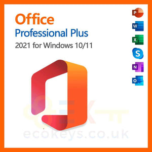 Microsoft Office Professional Plus 2021 Key & DVD