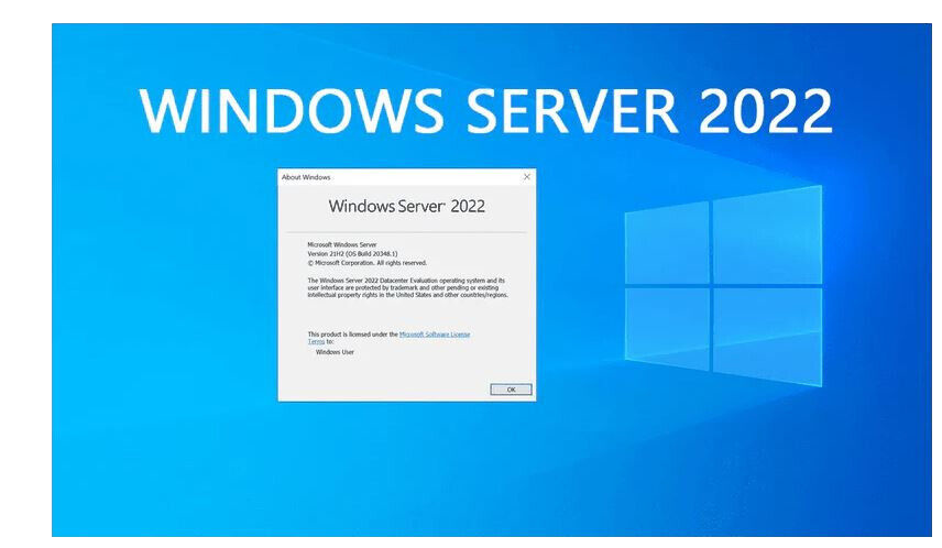 Microsoft Windows server 2022 datacenter 48 Core DVD & License COA + Unlimited Cals