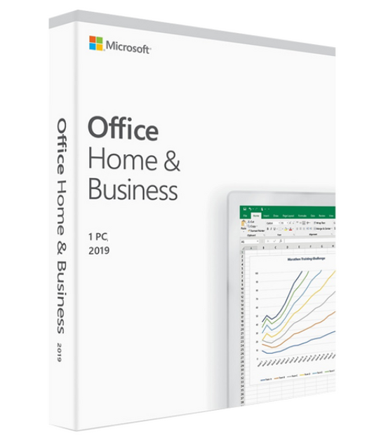 Microsoft Office 2019 Home and Business | 1 User | 1 PC (Windows 10) Card - Phone Activation