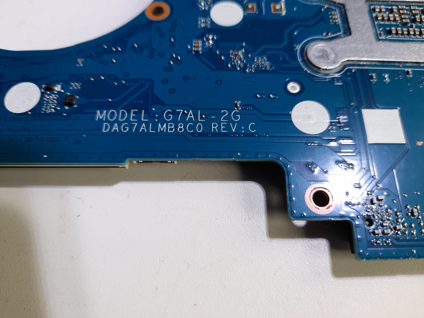 hp 14-ce3610sa 14" Motherboard + CPU DAG7ALMB8C0 REV: C | Model G7AL-2G | L67082601