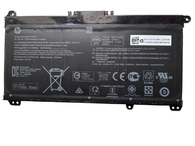 HP laptop battery on a 