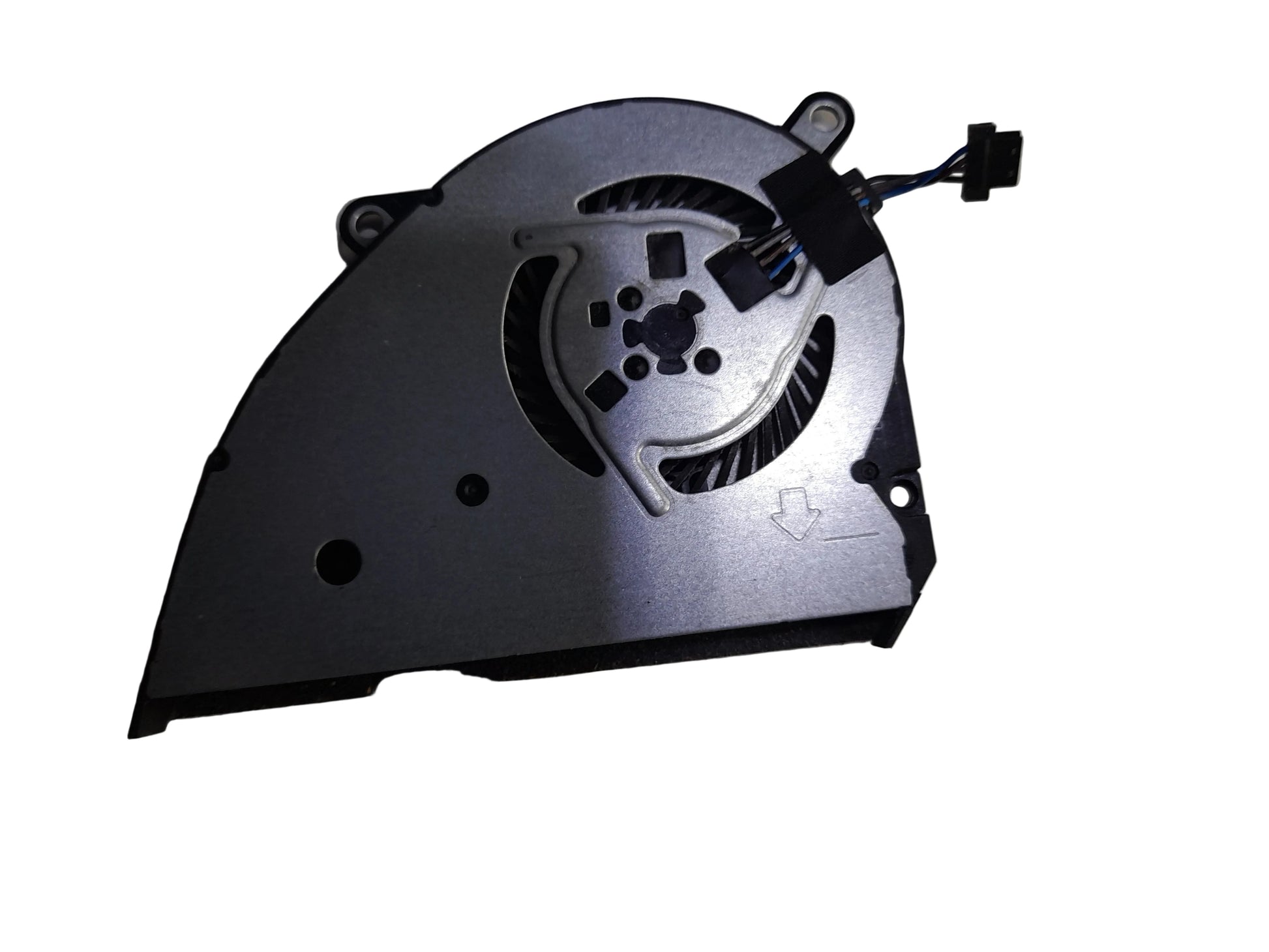 Computer fan on a white background