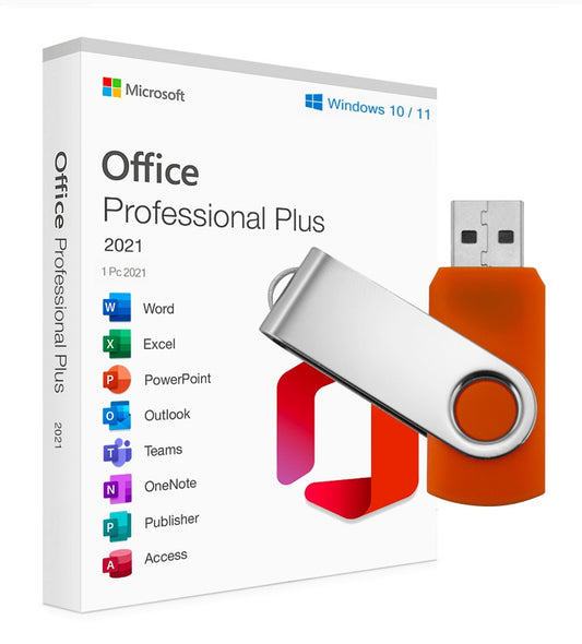 Microsoft Office Professional Plus 2021 For Windows | USB