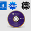 Genuine Microsoft Windows 10 Pro 64-Bit OEM DVD for installation 