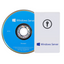 Windows Server 2016 Standard CD and manual on a white background