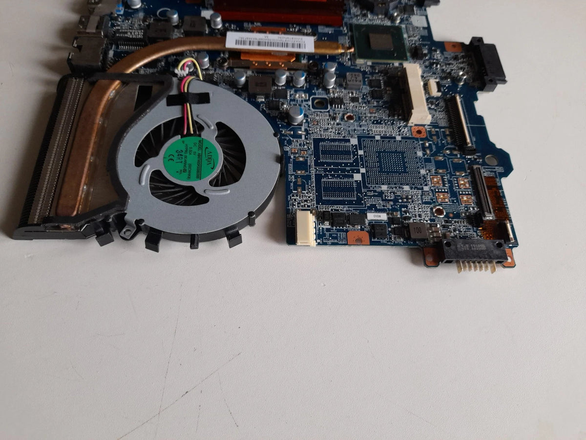 Sony VAIO SVF142C29M Laptop Motherboard + Fan P/N: DA0HK8MB6E0 Rev:E. Core I3