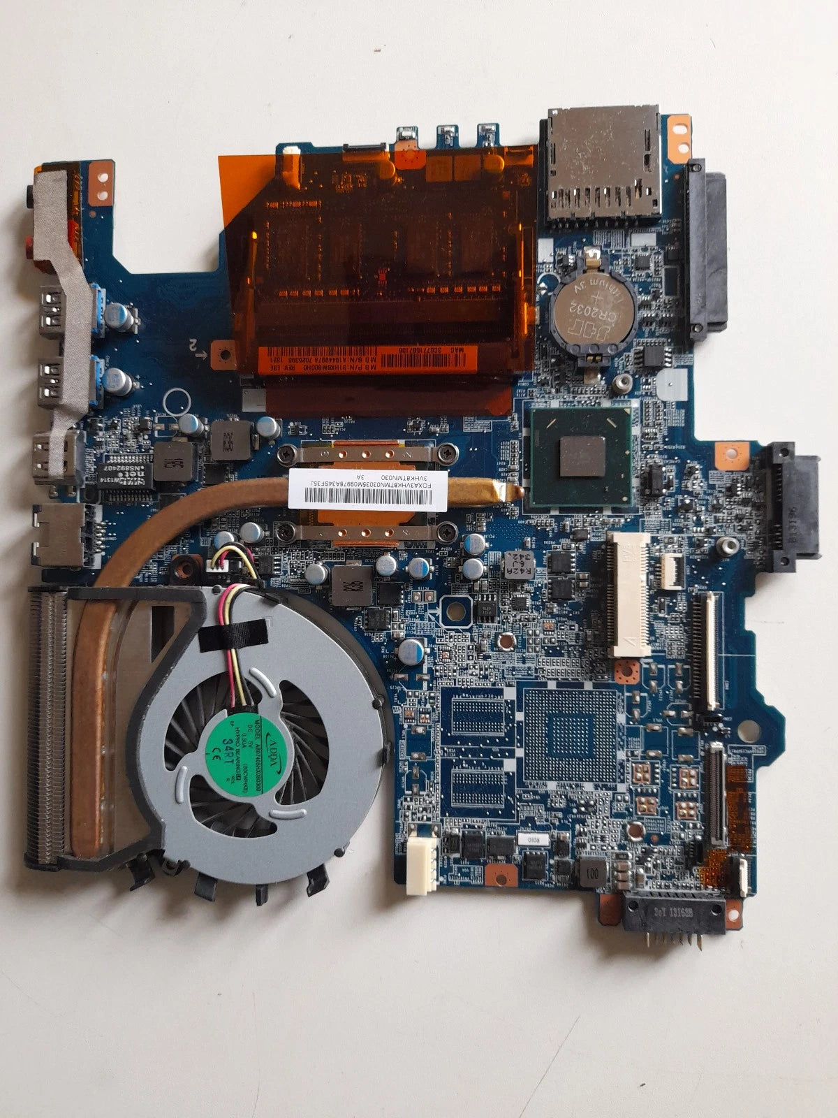 Sony VAIO SVF142C29M Laptop Motherboard + Fan P/N: DA0HK8MB6E0 Rev:E. Core I3