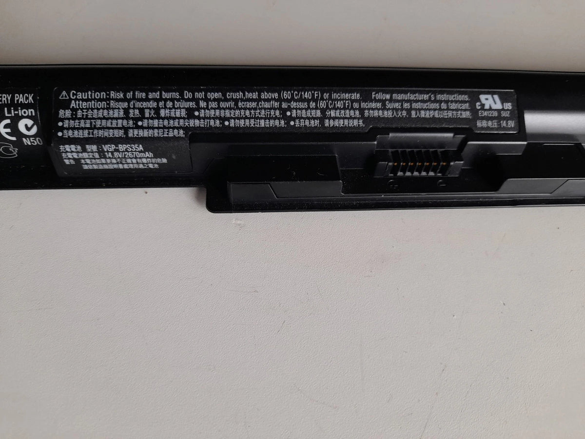 Sony Vaio 14" SVF142C29M VGP-BPS35A Genuine Used Laptop Battery