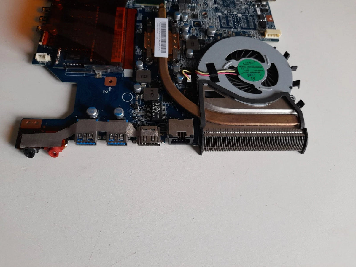 Sony VAIO SVF142C29M Laptop Motherboard + Fan P/N: DA0HK8MB6E0 Rev:E. Core I3