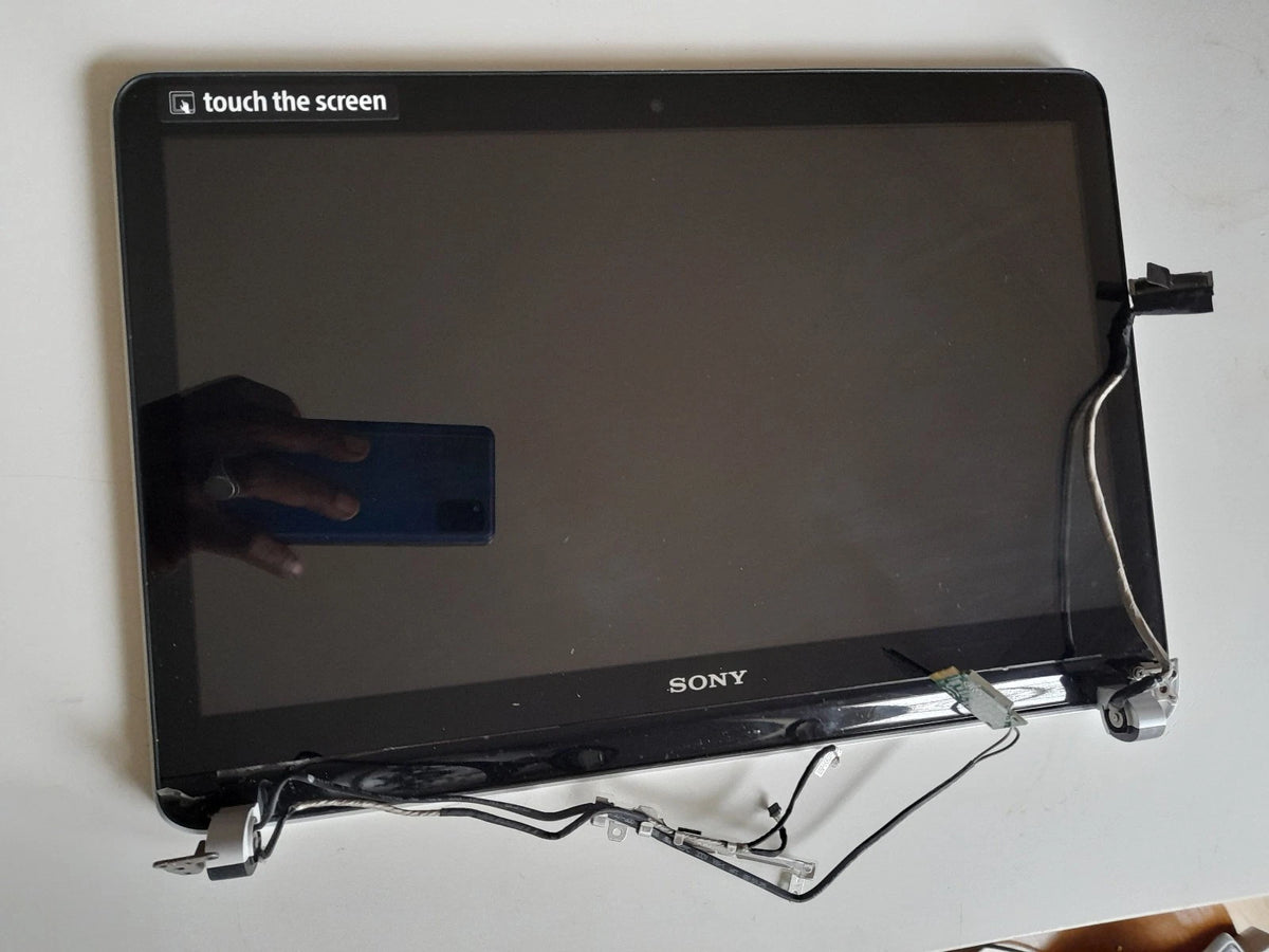 Sony Vaio SVF142C29M SVF14 14" Complete Touch Screen Assembly w/Cables