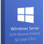 1x Microsoft Windows Server 2019 Standard/Datacenter RDS (Remote Desktop Services ) USER CALs ( Option 50 )