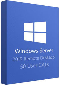 1x Microsoft Windows Server 2019 Standard/Datacenter RDS (Remote Desktop Services ) USER CALs ( Option 50 )
