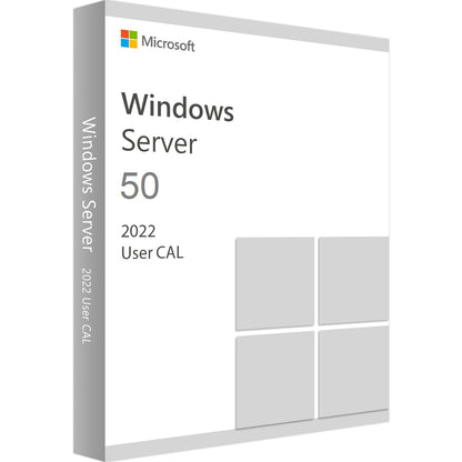 Microsoft Windows Server 2022 Standard /Datacenter 50 USER CALs | OEM | P73-08328