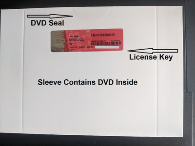 Microsoft WINDOWS PRO 10 64-Bit Eng OEM DVD & Sticker COA License | FQC-08929