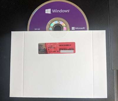 Microsoft WINDOWS PRO 10 64-Bit Eng OEM DVD & Sticker COA License | FQC-08929