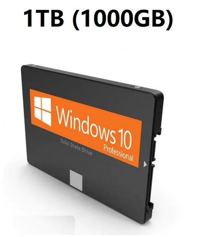 2.5 SSD SATA Hard Drives HDD  Windows10 Laptop PC | 120GB 240GB 256GB 512GB 1000GB